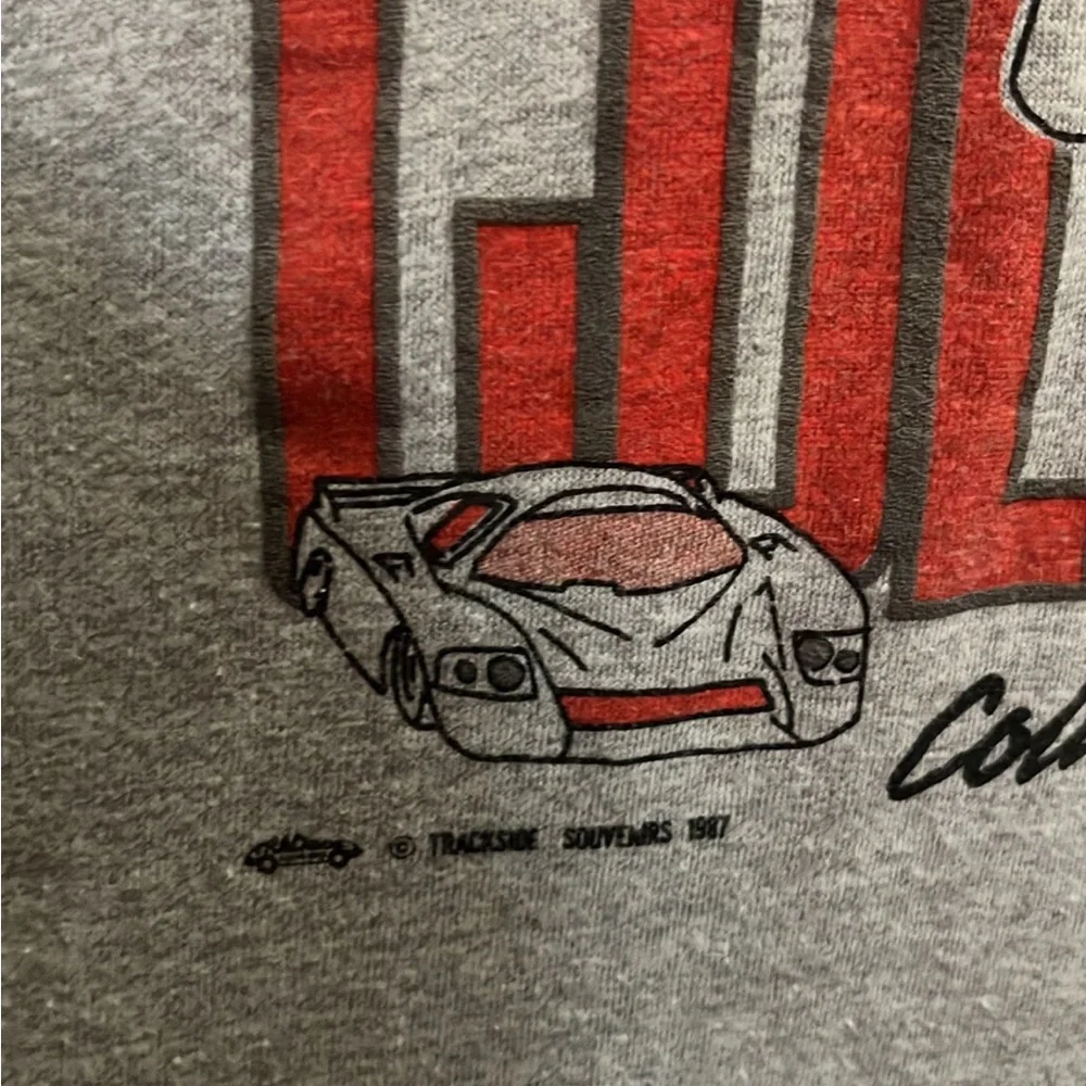 Vintage Single Stitch 1987 Columbus Ford Dealers 500 Promo Tee size XL - Picture 4 of 6